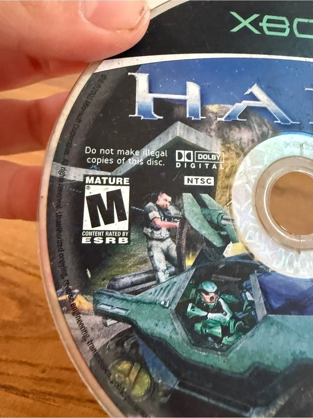 Halo Combat Evolved (Original Xbox) - Disc Only - UNTESTED/HEAVY SCRATCHES